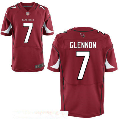 Men's Arizona Cardinals #7 Mike Glennon Red Team Color Stitched NFL Nike Elite Jersey Men's Arizona Cardinals #7 Mike Glennon Red Team Color Stitched NFL Nike Elite Jersey