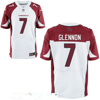 Men's Arizona Cardinals #7 Mike Glennon White Road Stitched NFL Nike Elite Jersey Men's Arizona Cardinals #7 Mike Glennon White Road Stitched NFL Nike Elite Jersey