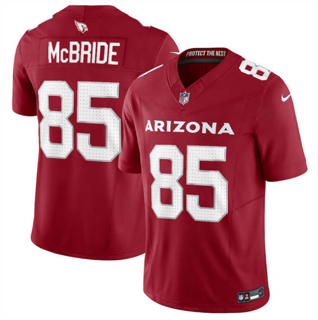Men's Arizona Cardinals #85 Trey McBride Red 2024 F.U.S.E. Vapor Untouchable Limited Stitched Men's Arizona Cardinals #85 Trey McBride Red 2024 F.U.S.E. Vapor Untouchable Limited Stitched