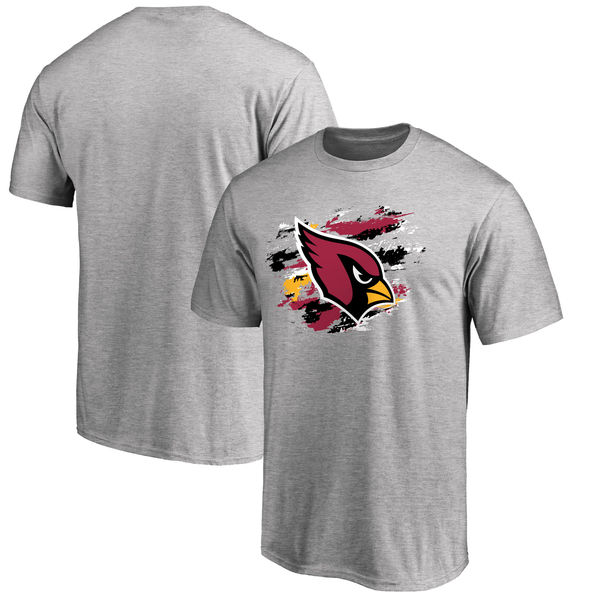 Men's Arizona Cardinals NFL Pro Line True Color T-Shirt Heathered Gray