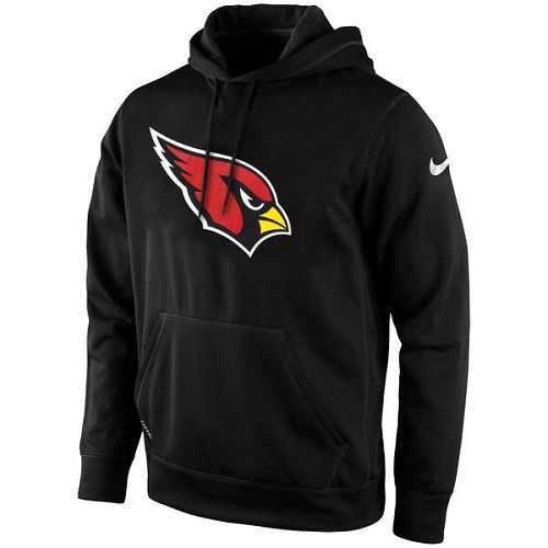 Men's Arizona Cardinals Nike Black KO Logo Essential Hoodie Men's Arizona Cardinals Nike Black KO Logo Essential Hoodie