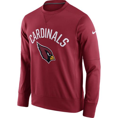 Men's Arizona Cardinals Nike Cardinal Sideline Circuit Performance Sweatshirt Men's Arizona Cardinals Nike Cardinal Sideline Circuit Performance Sweatshirt