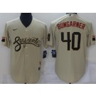 Men's Arizona Diamondback #40 Madison Bumgarner Gold 2021 City Connect Stitched MLB Cool Base Nike Jersey Men's Arizona Diamondback #40 Madison Bumgarner Gold 2021 City Connect Stitched MLB Cool Base Nike Jersey