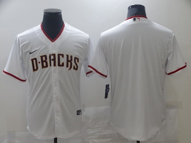 Men's Arizona Diamondback Blank White Stitched MLB Cool Base Nike Jersey Men's Arizona Diamondback Blank White Stitched MLB Cool Base Nike Jersey