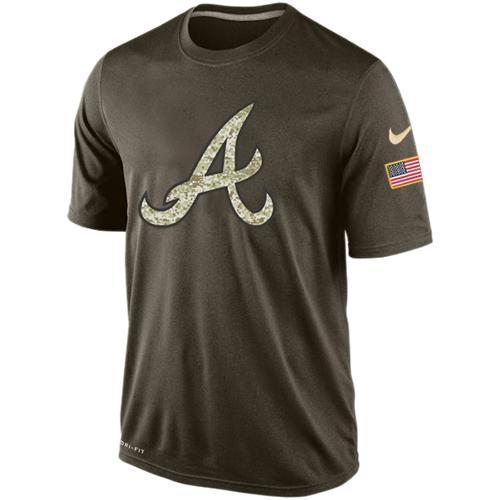 Men's Atlanta Braves Salute To Service Nike Dri-FIT T-Shirt Men's Atlanta Braves Salute To Service Nike Dri-FIT T-Shirt