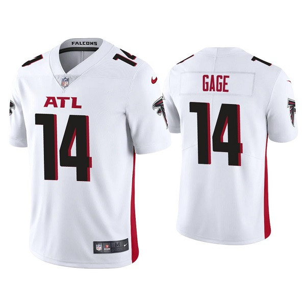 Men's Atlanta Falcons #14 Russell Gage White Vapor Untouchable Limited Stitched Jersey Men's Atlanta Falcons #14 Russell Gage White Vapor Untouchable Limited Stitched Jersey