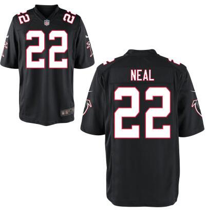 Men's Atlanta Falcons #22 Keanu Neal Nike Black Elite 2016 Draft Pick Jersey