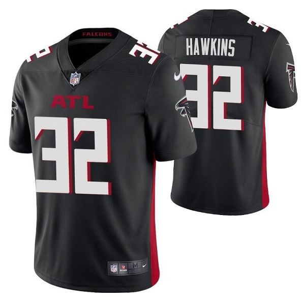 Men's Atlanta Falcons #32 Jaylinn Hawkins Black Vapor Untouchable Limited Stitched Jersey Men's Atlanta Falcons #32 Jaylinn Hawkins Black Vapor Untouchable Limited Stitched Jersey