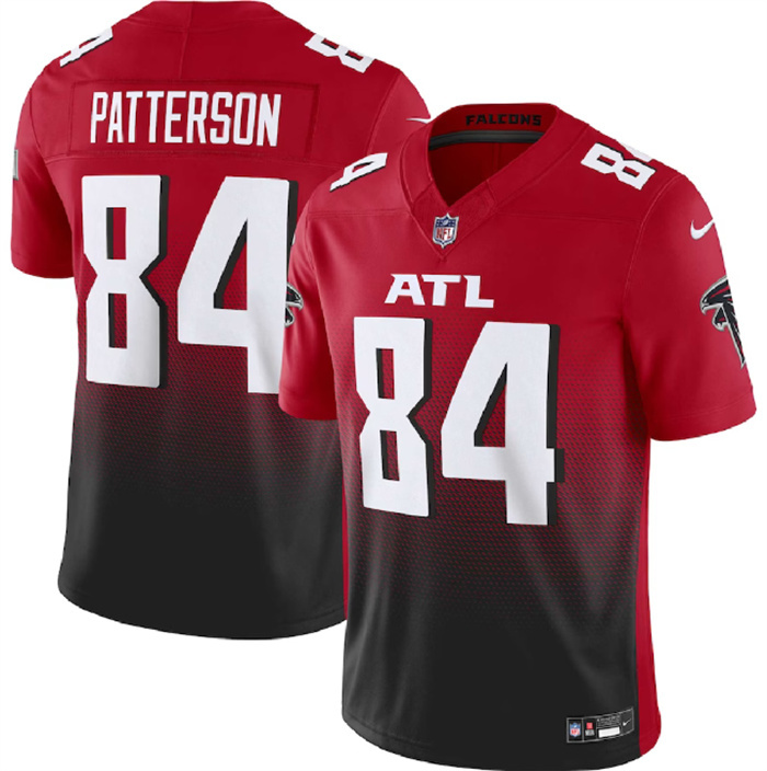 Men's Atlanta Falcons #84 Cordarrelle Patterson Red Black 2023 F.U.S.E. Vapor Untouchable Limited Stitched Football Jersey Men's Atlanta Falcons #84 Cordarrelle Patterson Red Black 2023 F.U.S.E. Vapor Untouchable Limited Stitched Football Jersey