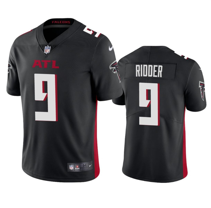 Men's Atlanta Falcons #9 Desmond Ridder Black Vapor Untouchable Limited Stitched Football Jersey Men's Atlanta Falcons #9 Desmond Ridder Black Vapor Untouchable Limited Stitched Football Jersey