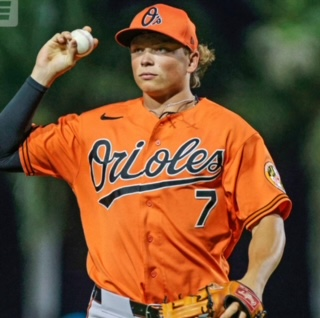 Men's Baltimore Orioles #7 HOLIDAY Orange Cool Base Stitched Jersey