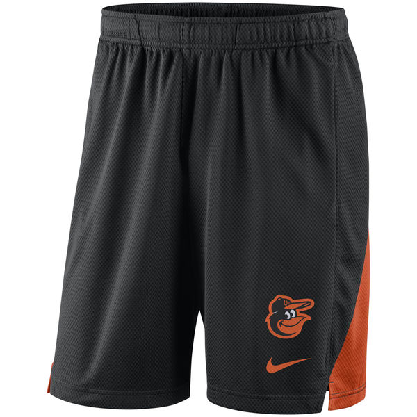 Men's Baltimore Orioles Nike Black Franchise Performance Shorts Men's Baltimore Orioles Nike Black Franchise Performance Shorts