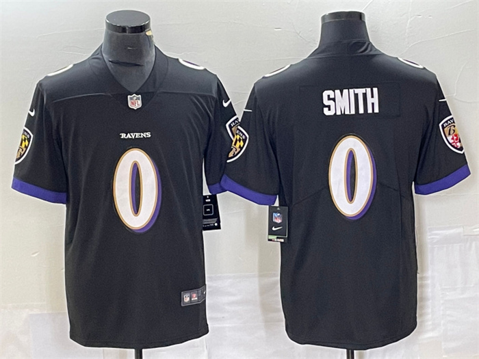 Men's Baltimore Ravens #0 Roquan Smith Black Vapor Untouchable Limited Football Jersey Men's Baltimore Ravens #0 Roquan Smith Black Vapor Untouchable Limited Football Jersey