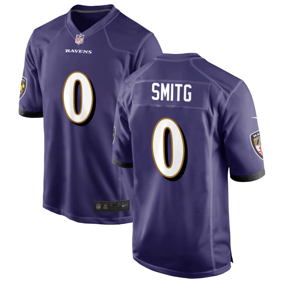 Men's Baltimore Ravens #0 Roquan Smith Black Vapor Untouchable Limited Stitched Jersey