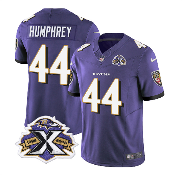 Men's Baltimore Ravens #44 Marlon Humphrey Purple 2023 F.U.S.E With Patch Throwback Vapor Limited Jersey Men's Baltimore Ravens #44 Marlon Humphrey Purple 2023 F.U.S.E With Patch Throwback Vapor Limited Jersey