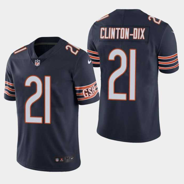 Men's Bears #21 Clinton-Dix Bears HaHa Navy Vapor Untouchable Limited Jersey Men's Bears #21 Clinton-Dix Bears HaHa Navy Vapor Untouchable Limited Jersey