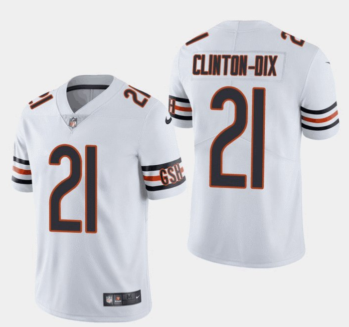 Men's Bears #21 Clinton-Dix Bears HaHa White Vapor Untouchable Limited Jersey Men's Bears #21 Clinton-Dix Bears HaHa White Vapor Untouchable Limited Jersey