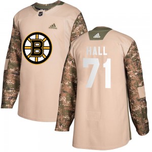 Men's Boston Bruins #71 Taylor Hall Adidas Authentic Veterans Day Practice Camo Jersey Men's Boston Bruins #71 Taylor Hall Adidas Authentic Veterans Day Practice Camo Jersey
