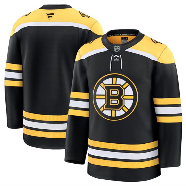 Men's Boston Bruins Blank Black 2024-25 Home Stitched Hockey Jersey Men's Boston Bruins Blank Black 2024-25 Home Stitched Hockey Jersey