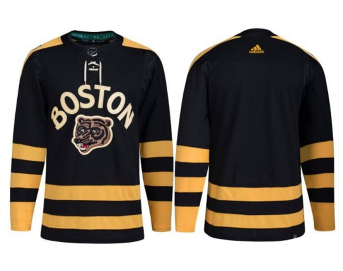 Men's Boston Bruins Blank Black Classic Primegreen Stitched Jersey Men's Boston Bruins Blank Black Classic Primegreen Stitched Jersey