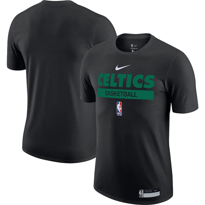 Men's Boston Celtics Black 2022 23 Legend On-Court Practice Performance T-Shirt