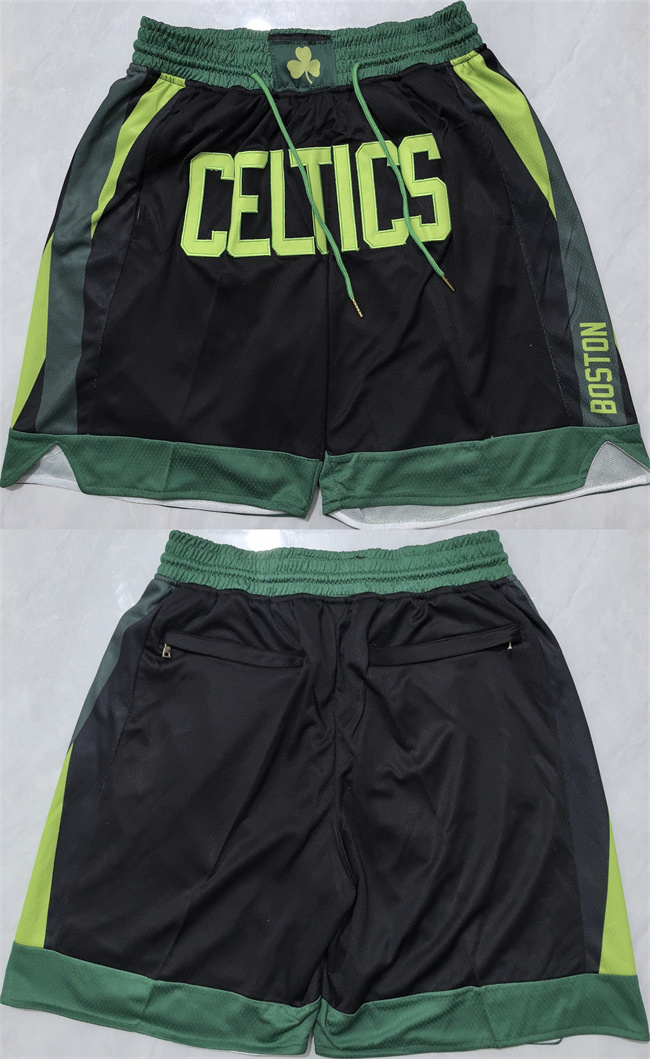 Men's Boston Celtics Black Shorts (Run Small) Men's Boston Celtics Black Shorts (Run Small)