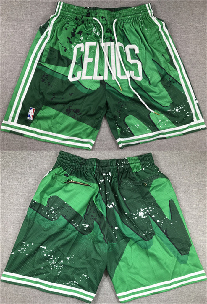 Men's Boston Celtics Green Shorts (Run Small) Men's Boston Celtics Green Shorts (Run Small)