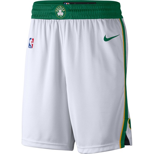Men's Boston Celtics Nike White City Edition Swingman Performance Shorts Men's Boston Celtics Nike White City Edition Swingman Performance Shorts
