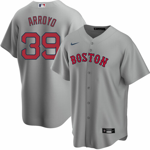 Men's Boston Red Sox #39 Christian Arroyo Grey Cool Base Stitched Baseball Jersey Men's Boston Red Sox #39 Christian Arroyo Grey Cool Base Stitched Baseball Jersey