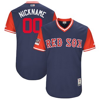 Men's Boston Red Sox Majestic Navy 2017 Players Weekend Authentic Custom Jersey Men's Boston Red Sox Majestic Navy 2017 Players Weekend Authentic Custom Jersey