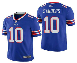 Men's Buffalo Bills #10 Emmanuel Sanders Royal Blue 2020 Vapor Untouchable Stitched NFL Nike Limited Jersey Men's Buffalo Bills #10 Emmanuel Sanders Royal Blue 2020 Vapor Untouchable Stitched NFL Nike Limited Jersey