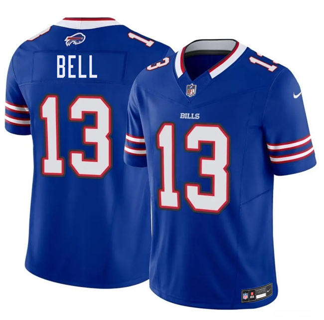 Men's Buffalo Bills #13 Skyler Bell Blue 2026 Draft F.U.S.E. Vapor Untouchable Limited Stitched Football Jersey Men's Buffalo Bills #13 Skyler Bell Blue 2026 Draft F.U.S.E. Vapor Untouchable Limited Stitched Football Jersey