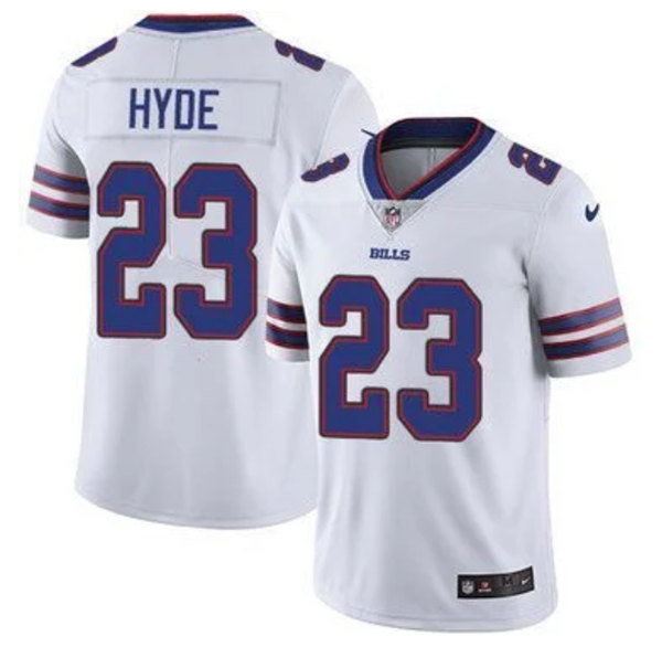 Men's Buffalo Bills #23 Micah Hyde White Vapor Untouchable Limited Stitched Jersey Men's Buffalo Bills #23 Micah Hyde White Vapor Untouchable Limited Stitched Jersey
