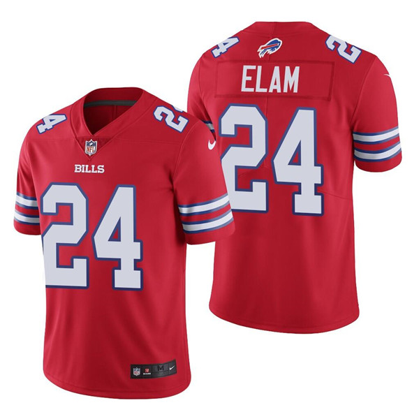 Men's Buffalo Bills #24 Kaiir Elam Red Vapor Untouchable Limited Stitched Jersey Men's Buffalo Bills #24 Kaiir Elam Red Vapor Untouchable Limited Stitched Jersey