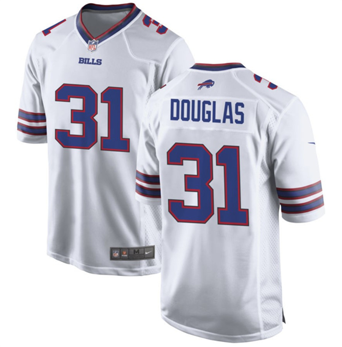 Men's Buffalo Bills #31 Rasul Douglas White Stitched Football Game Jersey Men's Buffalo Bills #31 Rasul Douglas White Stitched Football Game Jersey