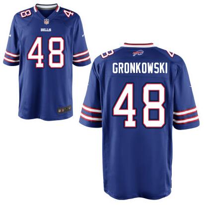 Men's Buffalo Bills #48 Glenn Gronkowski Nike Royal Blue Elite 2016 Draft Pick Jersey Men's Buffalo Bills #48 Glenn Gronkowski Nike Royal Blue Elite 2016 Draft Pick Jersey