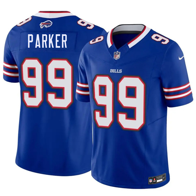 Men's Buffalo Bills #99 T.J. Parker Blue 2026 Draft F.U.S.E. Vapor Untouchable Limited Stitched Football Jersey Men's Buffalo Bills #99 T.J. Parker Blue 2026 Draft F.U.S.E. Vapor Untouchable Limited Stitched Football Jersey