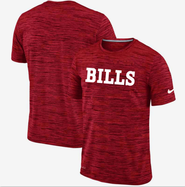 Men's Buffalo Bills Nike Red Velocity Performance T-Shirt Men's Buffalo Bills Nike Red Velocity Performance T-Shirt