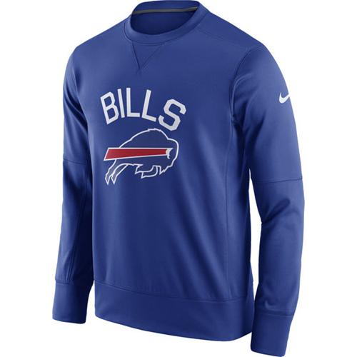 Men's Buffalo Bills Nike Royal Sideline Circuit Performance Sweatshirt Men's Buffalo Bills Nike Royal Sideline Circuit Performance Sweatshirt