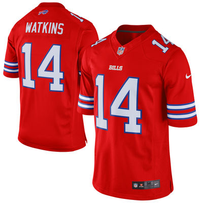 Men's Buffalo Bills Sammy Watkins Nike Red Color Rush Limited Jersey Men's Buffalo Bills Sammy Watkins Nike Red Color Rush Limited Jersey