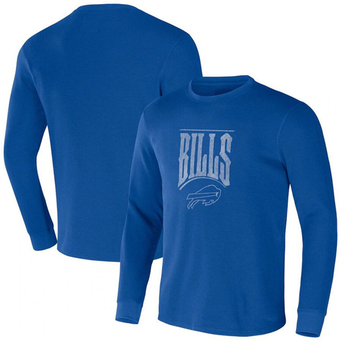 Men's Buffalo Bills X Darius Rucker Collection Royal Long Sleeve Thermal T-Shirt Men's Buffalo Bills X Darius Rucker Collection Royal Long Sleeve Thermal T-Shirt