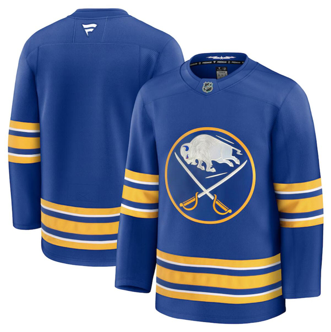 Men's Buffalo Sabres Blank Blue 2024-25 Home Stitched Hockey Jersey Men's Buffalo Sabres Blank Blue 2024-25 Home Stitched Hockey Jersey