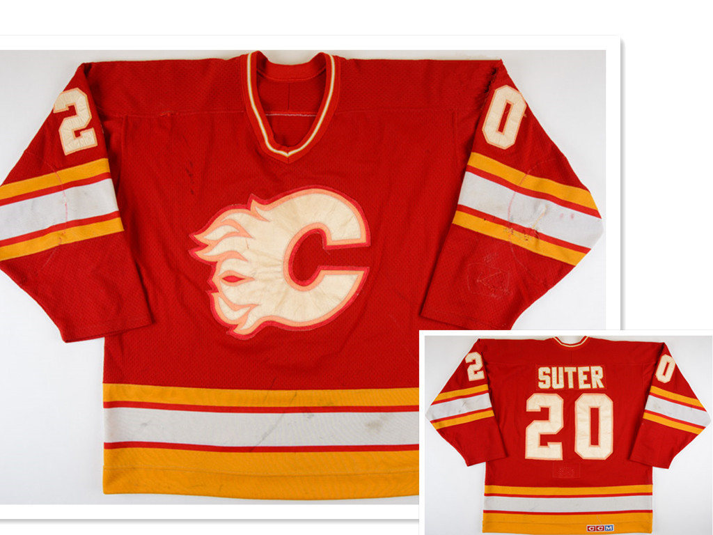 Men's Calgary Flames #20 Gary Suter Red Third Throwback CCM Jersey Men's Calgary Flames #20 Gary Suter Red Third Throwback CCM Jersey