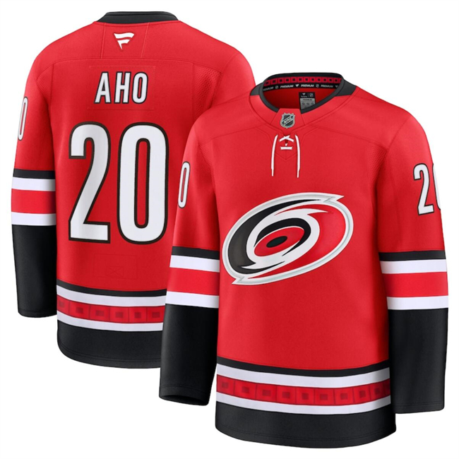 Men's Carolina Hurricanes Active Player Custom Red 2024-25 Alternate Stitched Hockey Jersey Men's Carolina Hurricanes Active Player Custom Red 2024-25 Alternate Stitched Hockey Jersey