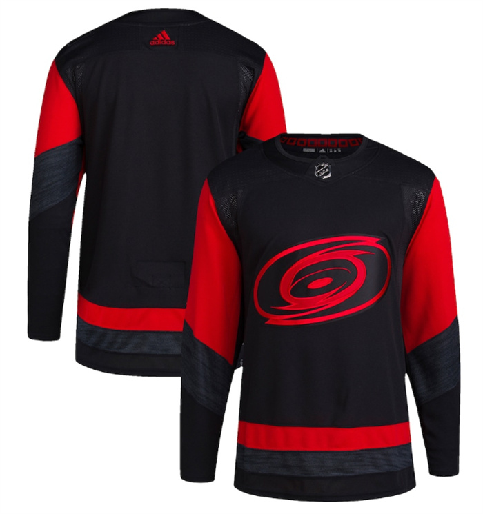 Men's Carolina Hurricanes Blank Black Red Stitched Jersey Men's Carolina Hurricanes Blank Black Red Stitched Jersey