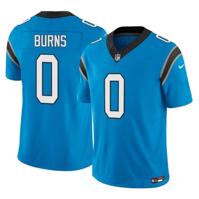 Men's Carolina Panthers #0 Brian Burns Blue 2023 F.U.S.E. Vapor Untouchable Stitched Football Jersey Men's Carolina Panthers #0 Brian Burns Blue 2023 F.U.S.E. Vapor Untouchable Stitched Football Jersey