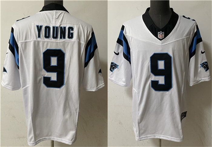 Men's Carolina Panthers #9 Bryce Young White 2023 F.U.S.E. Vapor Untouchable Stitched Football Jersey Men's Carolina Panthers #9 Bryce Young White 2023 F.U.S.E. Vapor Untouchable Stitched Football Jersey