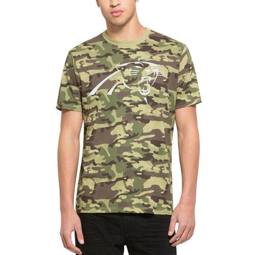 Men's Carolina Panthers '47 Camo Alpha T-Shirt Men's Carolina Panthers '47 Camo Alpha T-Shirt