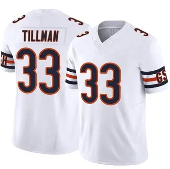 Men's Chicago Bears #33 Charles Tillman White Stitched Football Jersey Men's Chicago Bears #33 Charles Tillman White Stitched Football Jersey