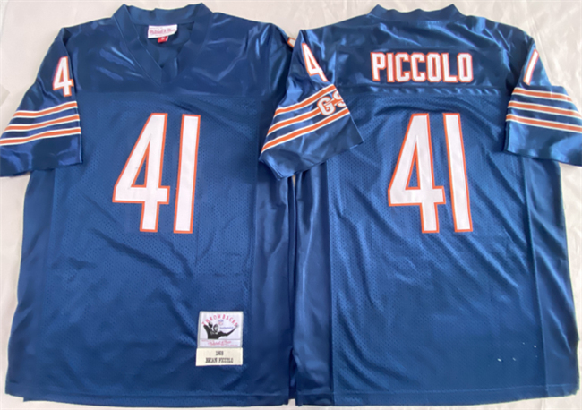 Men's Chicago Bears #41 Brian Piccolo Navy Limited Stitched Football Jersey Men's Chicago Bears #41 Brian Piccolo Navy Limited Stitched Football Jersey
